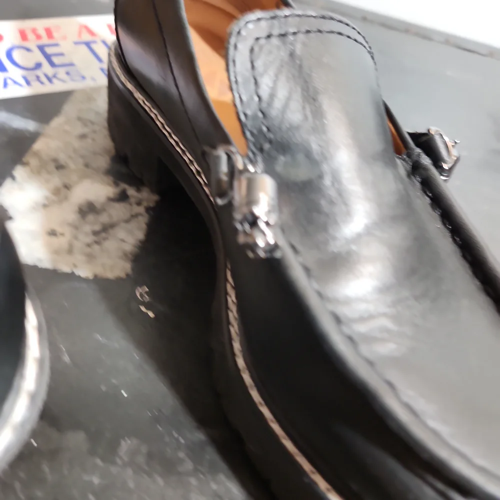 Sarto Size 7 By Franco Sarto Domina Leather Loafer